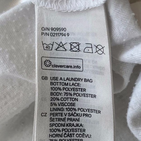 H&M White Lace Dress SIZE US 6-8Y - Picture 8 of 8